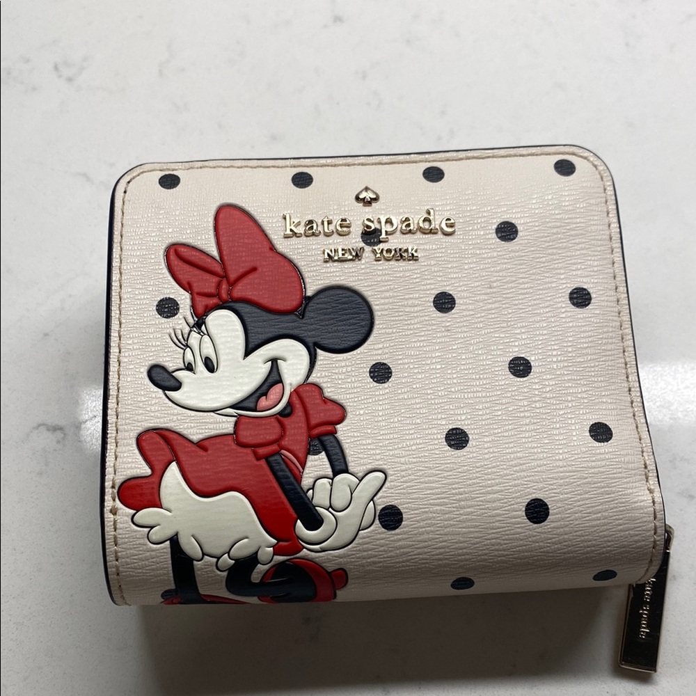 Kate Spade Cream and Black Polka Dot Bag